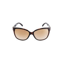 Opium Eyewear Brown Oval Sunglasses with UV Protected Lens for Women - OP-10097-C02