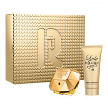 Paco Rabanne Lady Million Eau De Parfum With Body Lotion