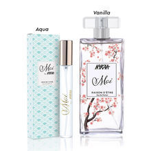 Moi By Nykaa Luxury Perfume Bestsellers Discovery Combo For Women - Raison D'Etra & Joie De Vivre