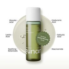 Gunam Daily Liquid Exfoliant Alcohol Free Toner With AHA BHA + Niacinamide + Lactic & Glycolic Acid