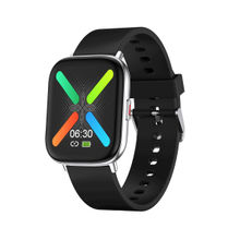 Fcuk Fit Pro Full Touch Smartwatch Color-Black with Sleek Design Metal Body, 8 Sport Modes,FCUK009D