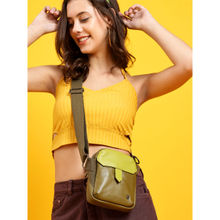 Tortoise Bandolera - The Phone Bag - Green