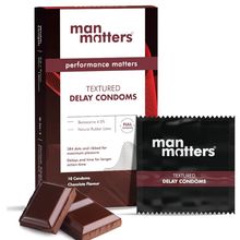 Man Matters 3-in-1 Condoms For Men - Chocolate Flavour