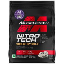 MuscleTech Performance Series Nitro Tech 100% Whey Gold - Cookies And Cream