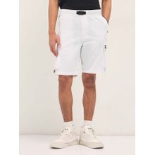 THE BEAR HOUSE Men Solid Relaxed Fit Cargo Shorts