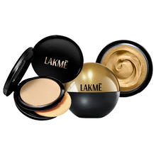 Lakme Xtraordin-Airy 2 In 1 Compact + Mattereal Mousse Foundation Combo
