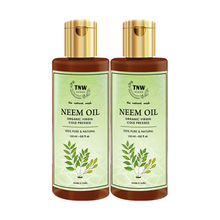 TNW The Natural Wash Multipurpose Pure Neem Oil for Hair & Skin - Controls Acne & Dandruff-Pack of 2