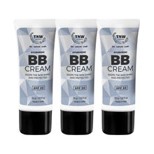 TNW The Natural Wash Ayurvedic BB Cream with SPF 30 - 01 Light Shade - Pack of 3