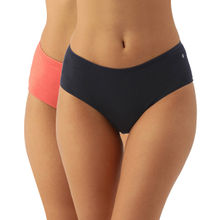 Enamor Mh01 Hipster Panty Full Coverage & Mid Waist - Multi-Color