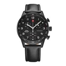 Swiss Military by Chrono Black Dial Analog Watch For Men - SM34012.08 (M)