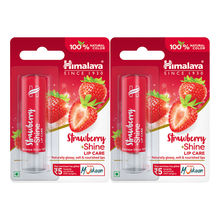 Himalaya Strawberry Shine Lip Care Duo