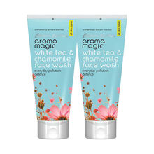 Aroma Magic White Tea-Chamomile Pollution Defence Face Wash Duo