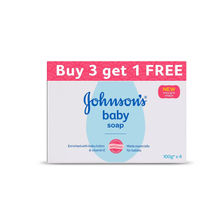 Johnson's Baby Soap Buy 3 Get 1 Free (100gm each)