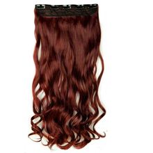 Artifice 5 Clip 26 Curly-Wavy Hair Extension - Golden Brown