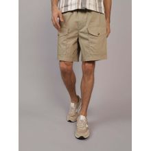 American Eagle Men Khaki Utility Pull-On Short
