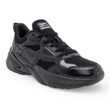 RedTape Men's Solid Black Sneaker