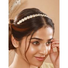 Aatmana Gold-Plated Kundan Studded Matha Patti Head Jewellery