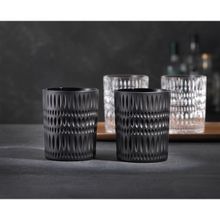 NACHTMANN Ethnos Black Glasses Set of 2