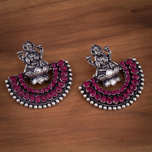 Sukkhi Adorable Oxidised Goddess Laxmi Chandbali Earring for Women (NYKSUKHI01100)