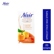 Nair Apricot Face Wax Strips 20+2 Wipes
