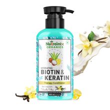 Nutrainix Organics Hydrating Biotin & Keratin Therapy Conditioner For Dry And Frizzy Hair