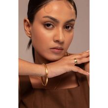 AURA STUDIO 18K Gold Plated Basic Gold Bangle