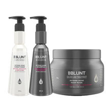 BBlunt Intense Shine Hair Regime (Shampoo + Conditioner + Mask)