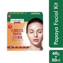 Natures Essence Flawless Papaya Facial Kit, For 3 Uses