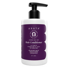 Arata Curl Care Conditioner With Shea Butter, Argan Oil, Almond Oil & Pelvetia Canaliculata