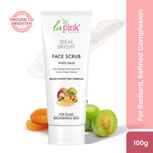La Pink Ideal Bright Face Scrub For Flawless & Glowing Skin, Gentle Exfoliation, All Skin Types