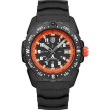 Luminox Bear Grylls Survival Date Analog Dial Black and Orange Men Watch - XB.3739 (M)