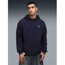 Puma Blue Class Pinnacle Men Cotton Hoodie