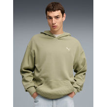 Puma Green Class Pinnacle Men Cotton Hoodie