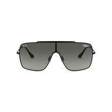 Ray-Ban 0RB3697 Grey Evolve Wings II Shield Sunglasses (35 mm)