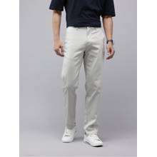 GENIPS Blue Cotton Relaxed Fit Pant