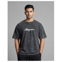 RHINO CULT Toyota Supra Classic Grey Acid Oversized T Shirt