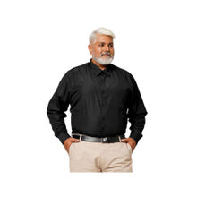Indivisual Solid Carbon Black Shirt