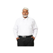 Indivisual Solid Bright White Shirt