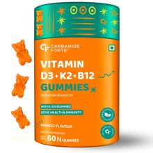 Carbamide Forte Vitamin D3 K2 B12 - Gummies For Women, Men & Kids