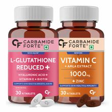 Carbamide Forte L Glutathione Tablets With Vitamin C From 1000mg Amla Extract & Zinc 60 Tablets