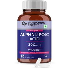 Carbamide Forte Alpha Lipoic Acid 300mg With Vitamin B12 Supports Healthy Skin And Immunity