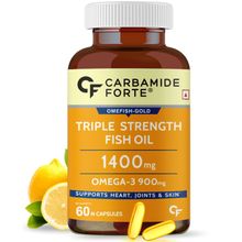 Carbamide Forte Triple Strength Omega 3 Fish Oil 1400mg Capsules