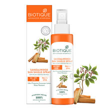 Biotique Sandalwood Sunsheild Spray 50+SPF UVB PA+++UVA