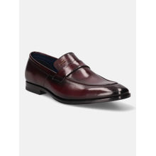 Bugatti Rico Bordo Men Leather Penny Loafer Formal Shoes