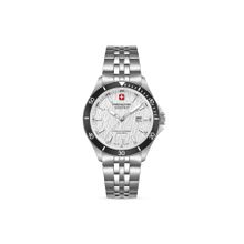 Swiss Military Hanowa Men Flagship Elements Air Silver Round Dial Analog Watch - SMWGH0006702 (M)