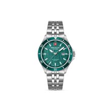 Swiss Military Hanowa Men Flagship Elements Earth Green Round Dial Analog Watch - SMWGH0006704 (M)