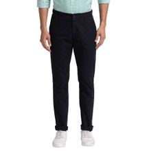 ColorPlus Comfortable Fit Solid Black Trouser