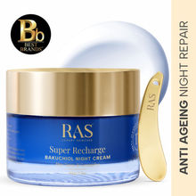 RAS Luxury Oils Super Recharge Night Cream With Bakuchiol & Peptides Deeply Hydrates