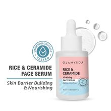 Glamveda Glass Skin Rice & Ceramide Vitalizing Serum