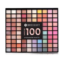 Swiss Beauty 100 Color In 1 Makeup PRO Eyeshadow Collection